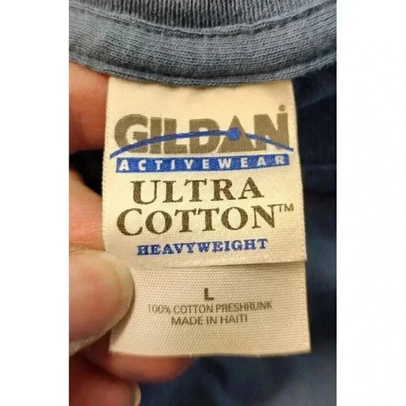 MENS LONG SLEEVE T-SHIRT TWO GEORGES PIRATE SIZE LARGE - Picture 4 of 5